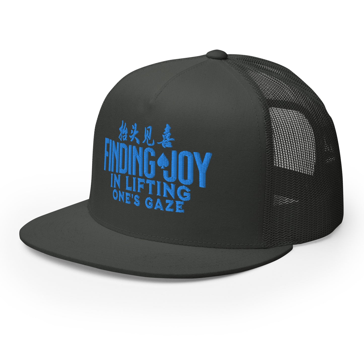 Finding joy in lifting one's gaze Trucker Cap