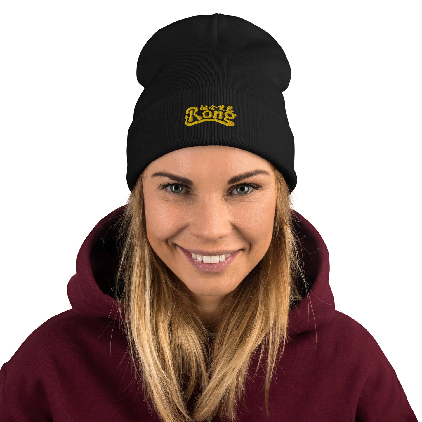 Rong Embroidered Beanie