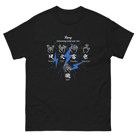 Summoning wind and rain Men's T-shirts