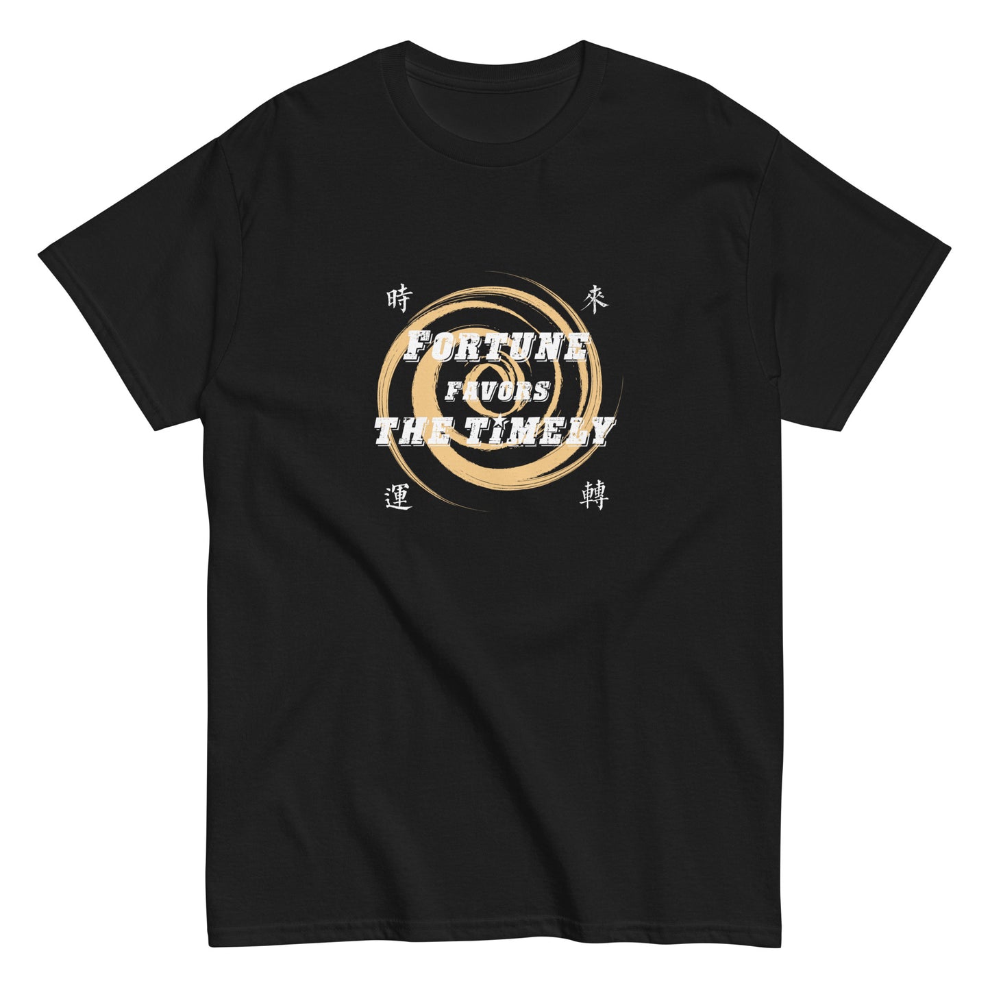 Fortune favors the timely Men's T-shirts