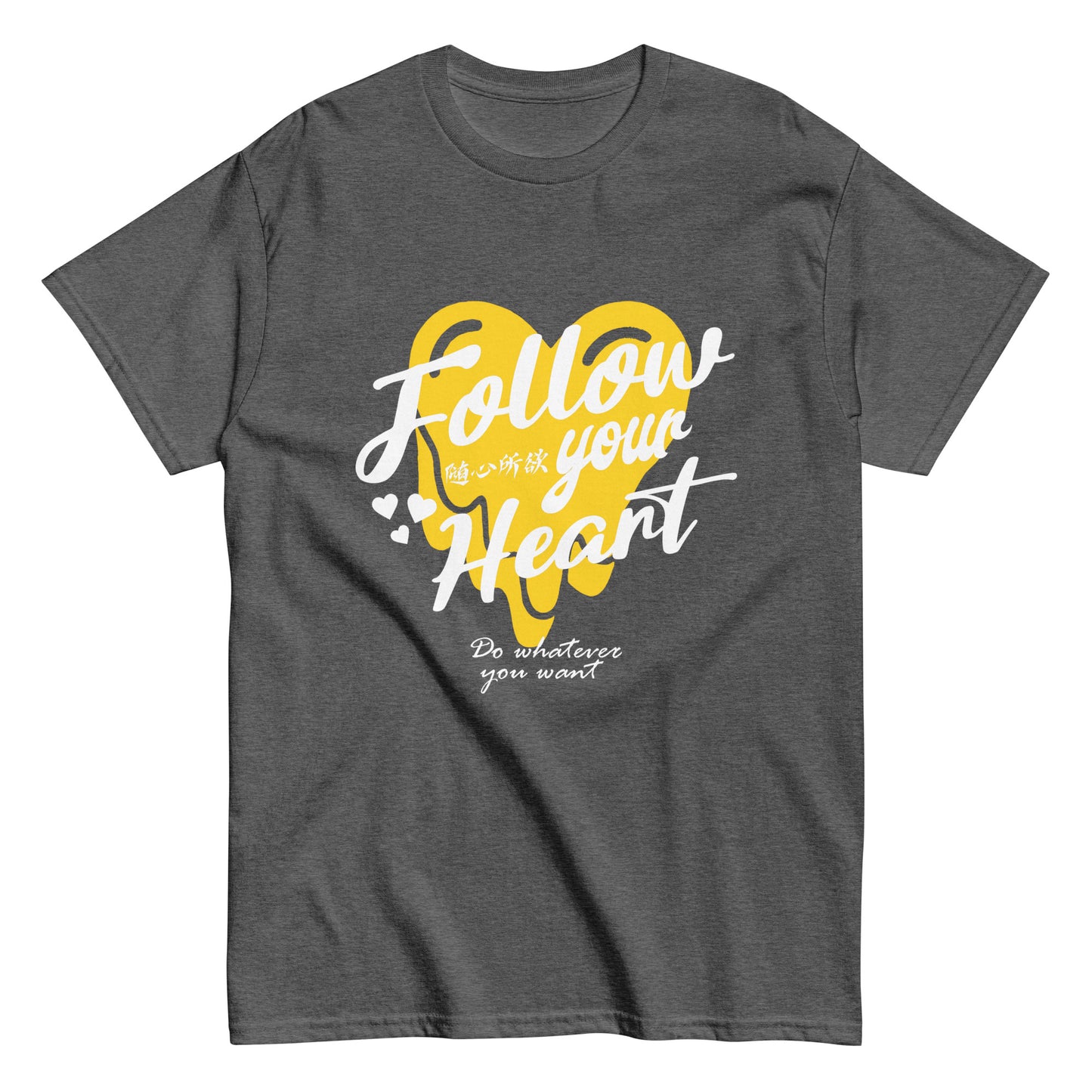 Follow your heart Men's T-shirts