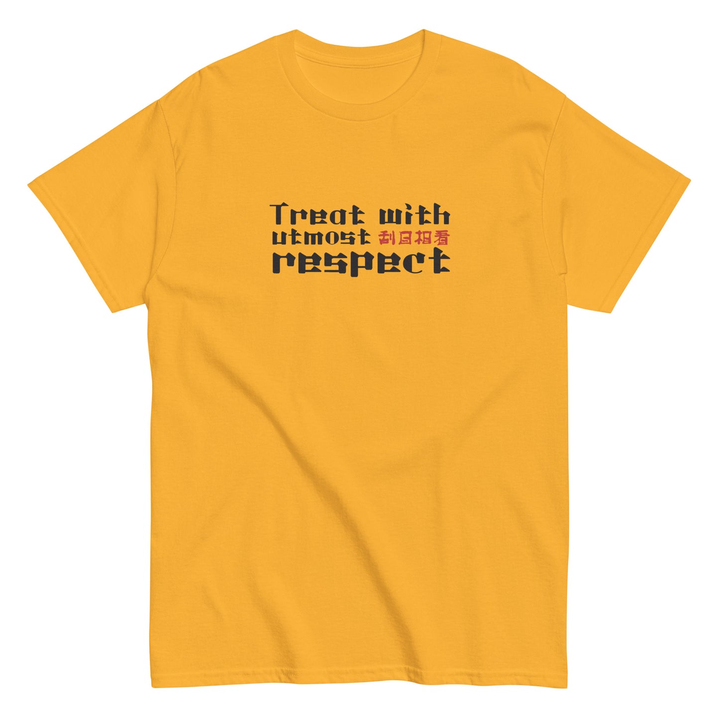 Treat with utmost respect Men's T-shirt