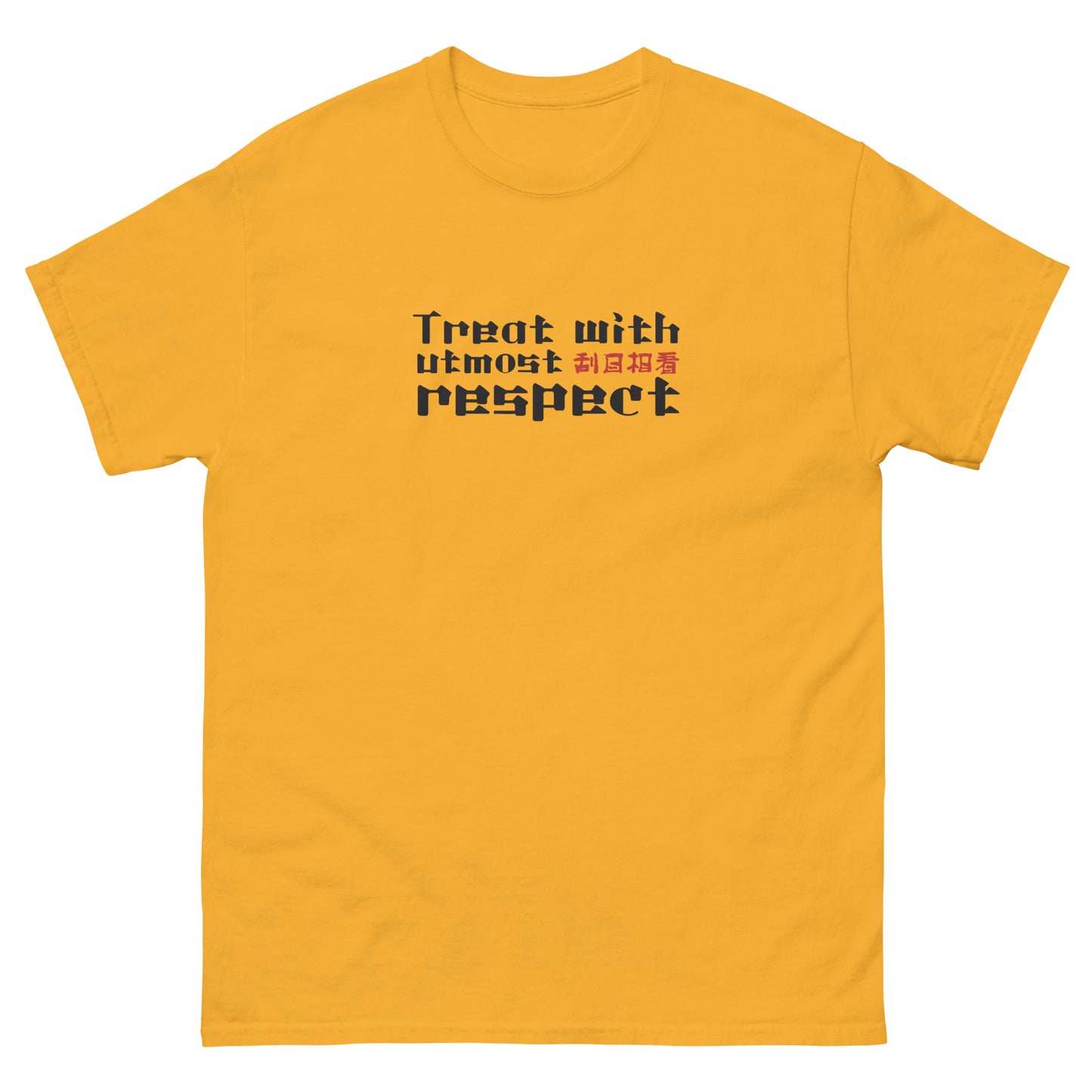 Treat with utmost respect Men's T-shirt