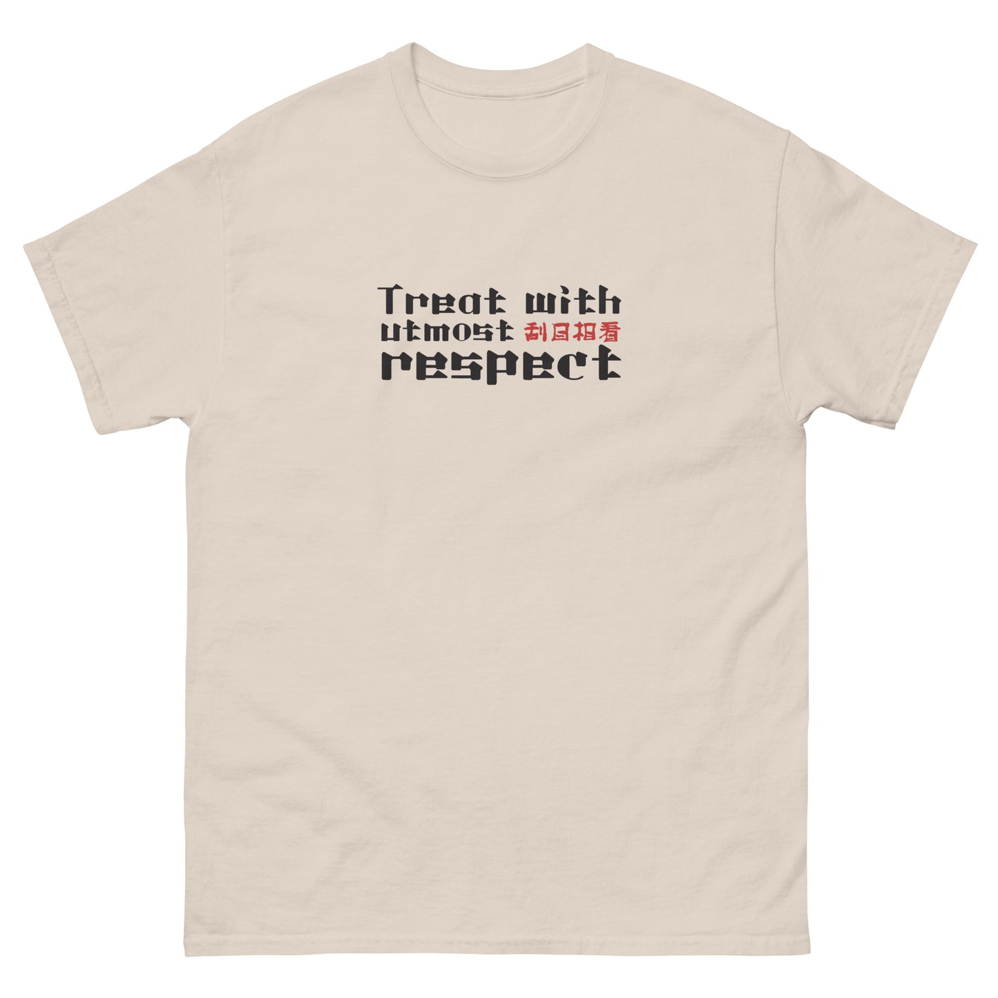 Treat with utmost respect Men's T-shirt