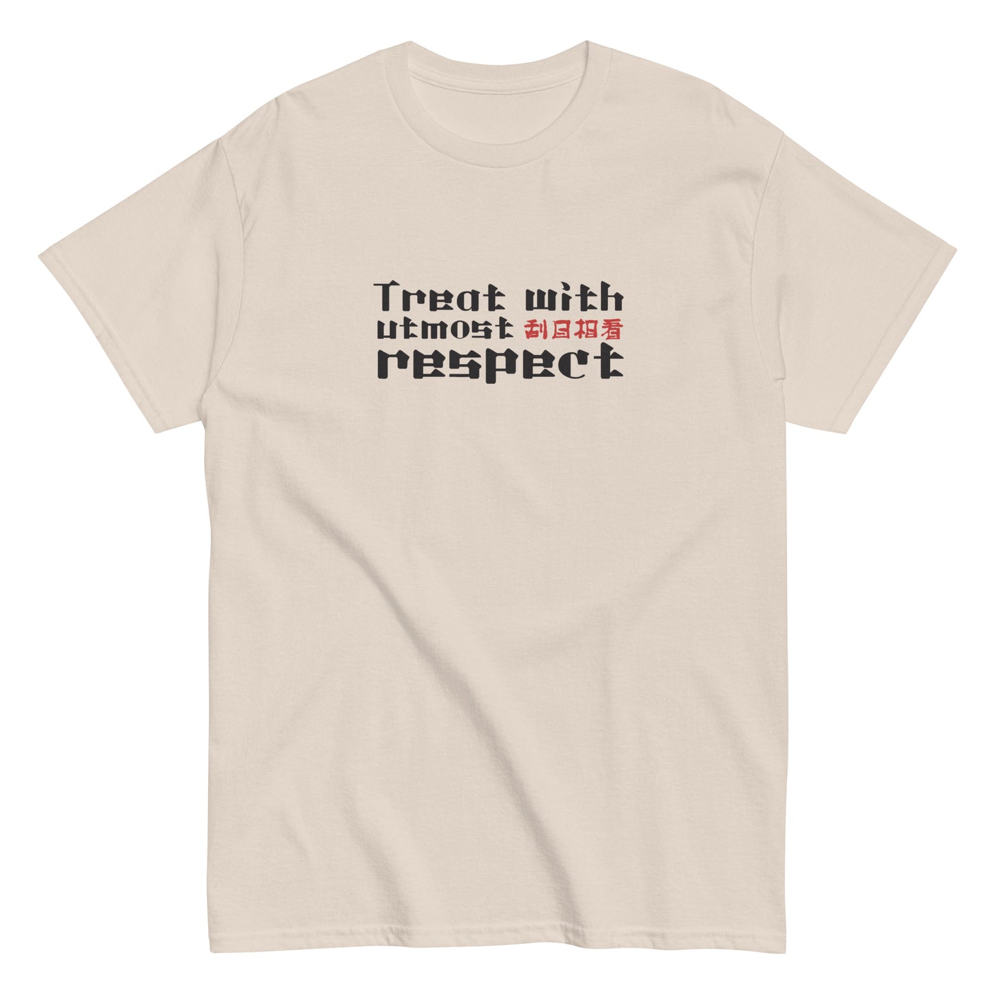 Treat with utmost respect Men's T-shirt