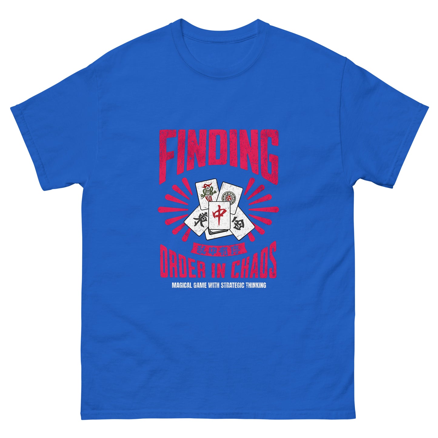 Finding order in chaos Men's T-shirts