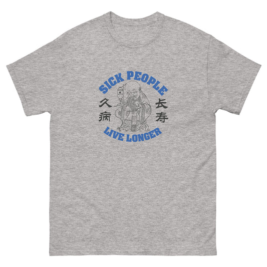 Sick people live longer Men's T-shirt