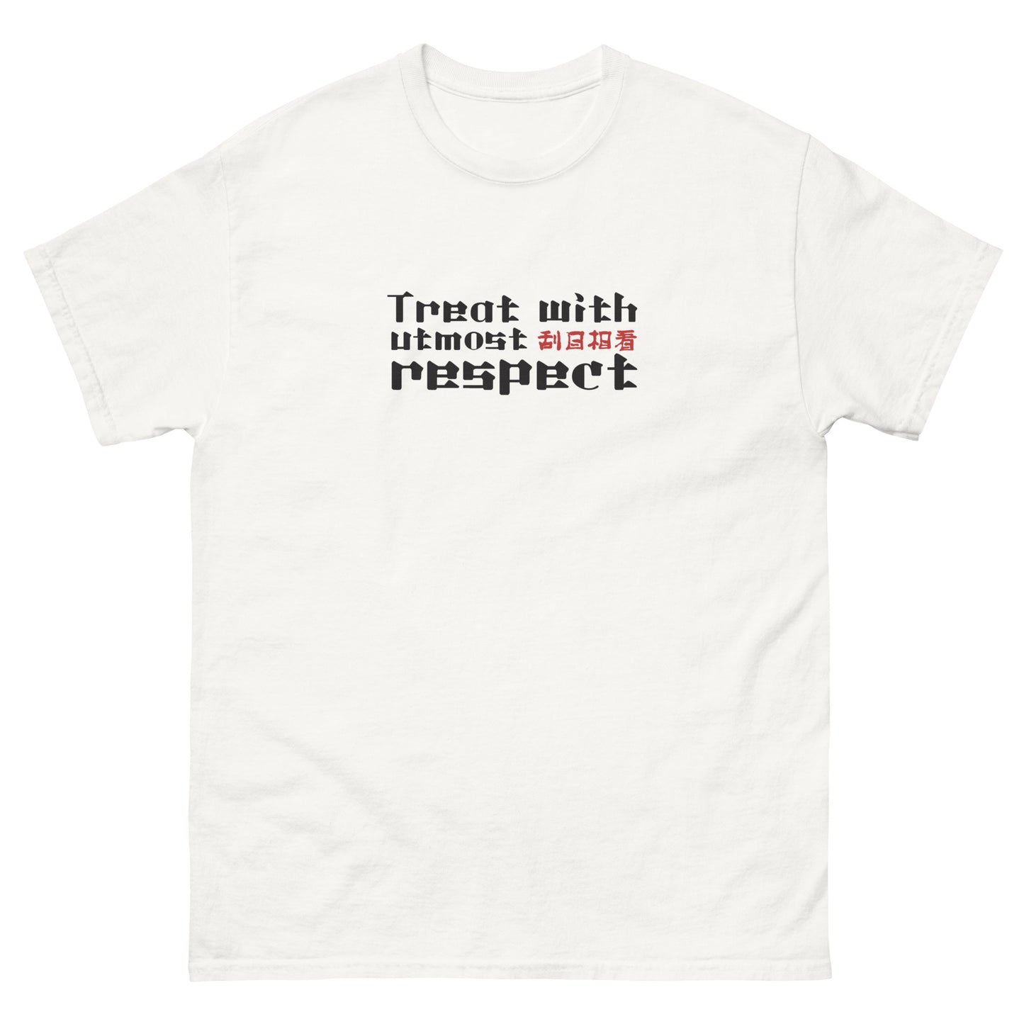 Treat with utmost respect Men's T-shirt