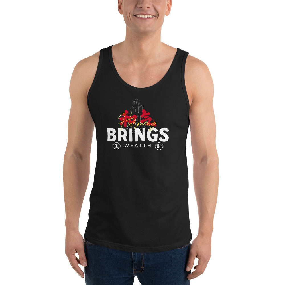 Harmony brings wealth Men's Tank Top