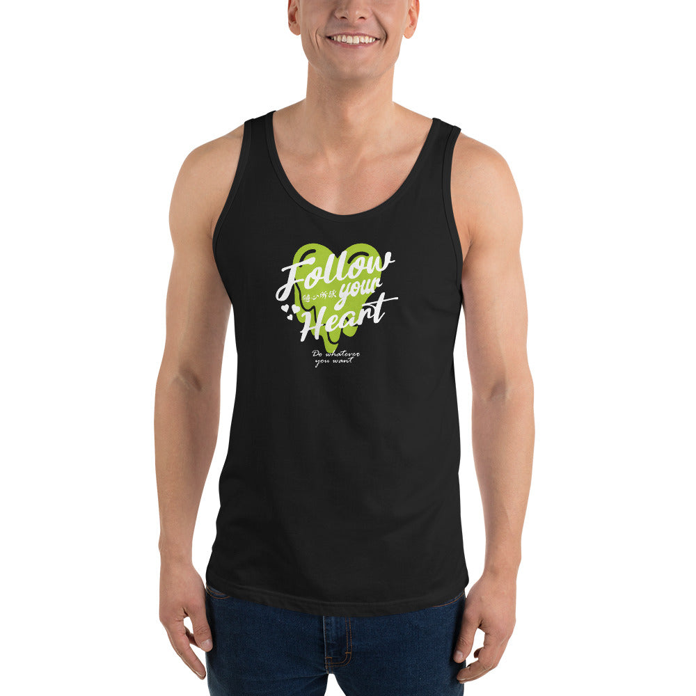 Follow your heart Men's Tank Top