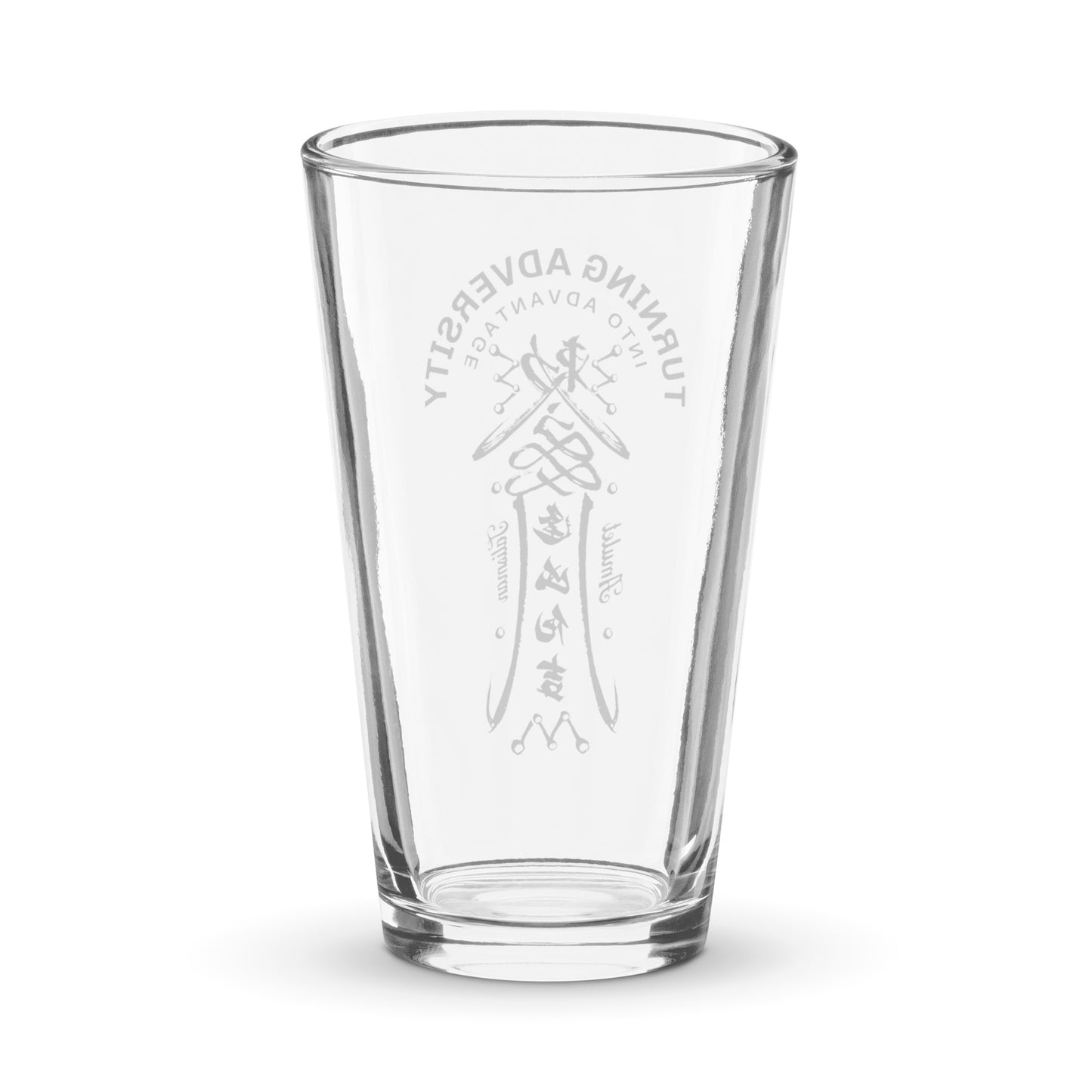 Rong Shaker pint glass