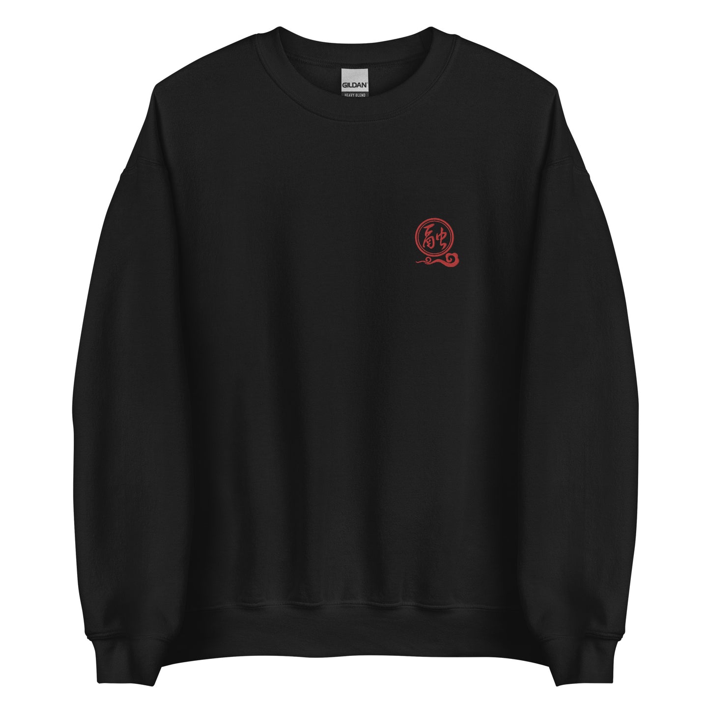 Rong embroidery classic Men's crewnecks