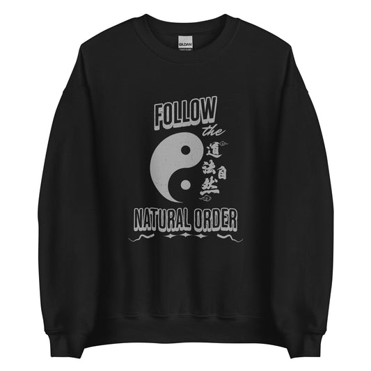 Follow the natural order Men's crewnecks