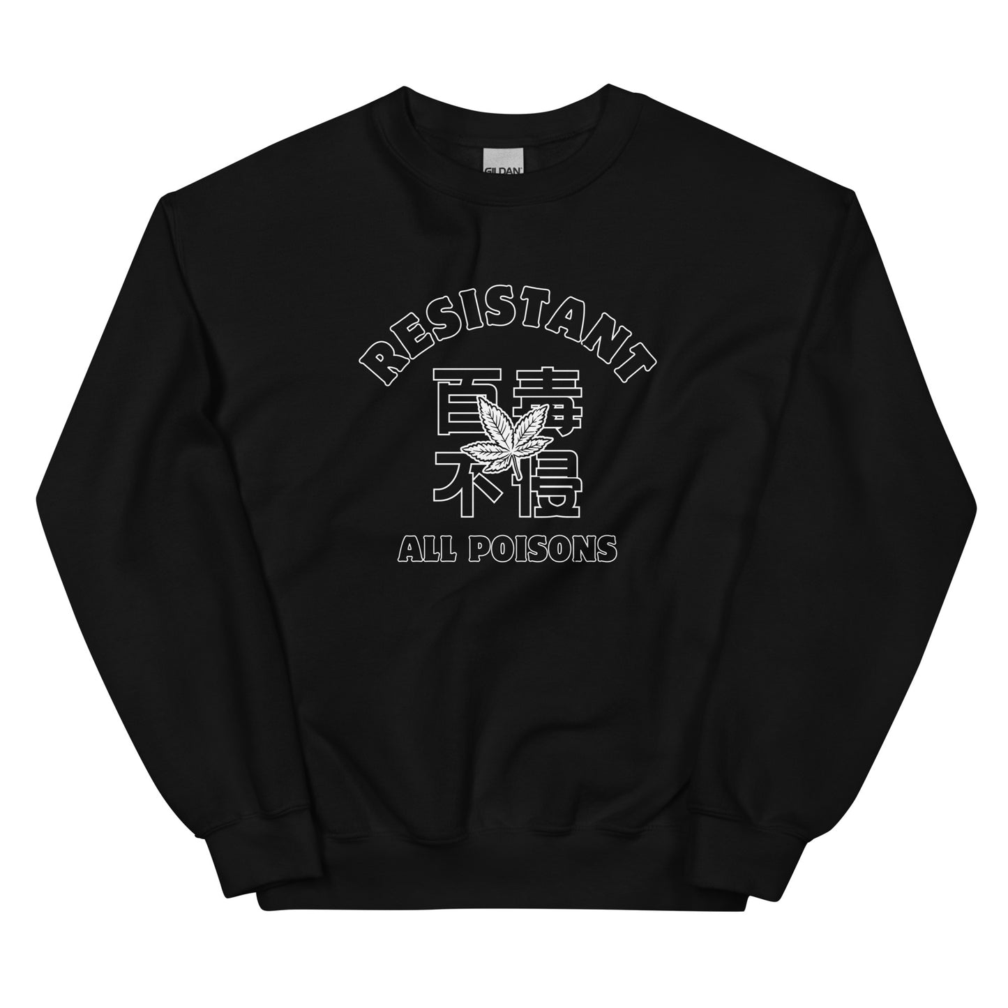 Resistant all poisons Men's crewnecks