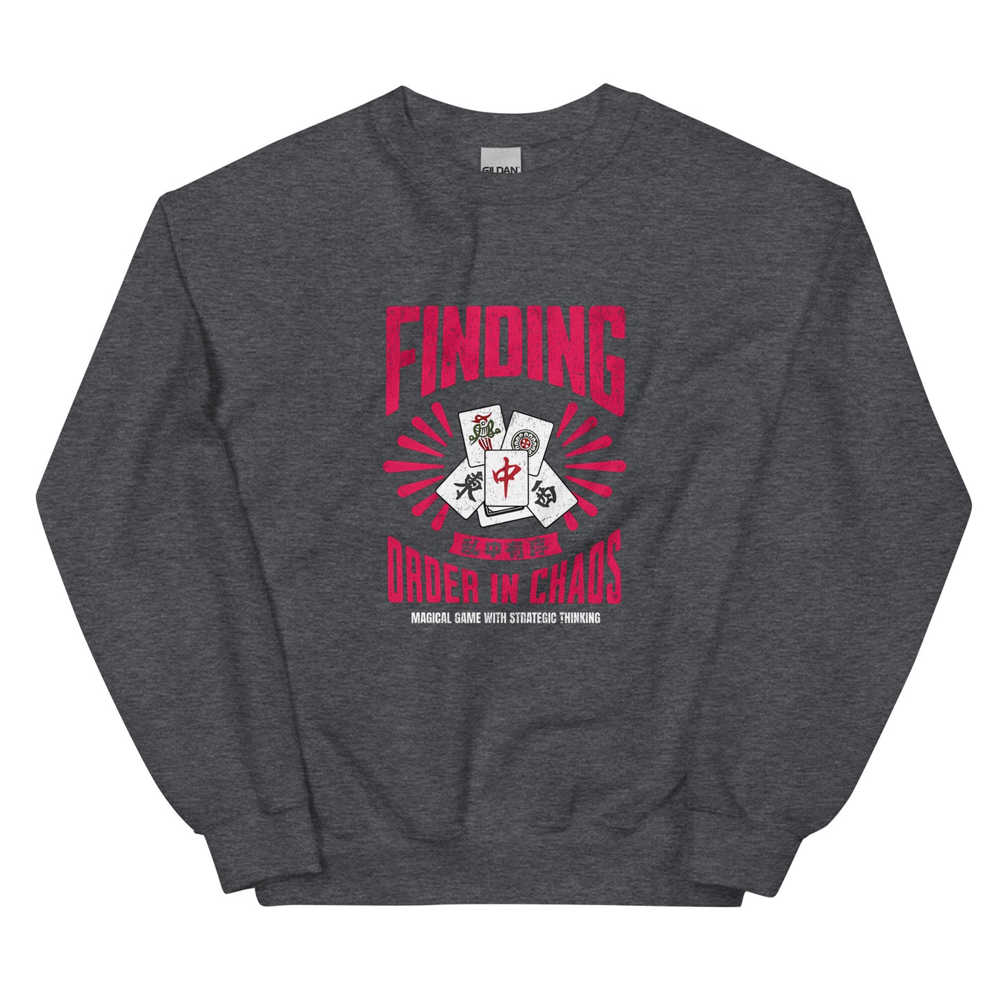 Finding order in chaos Men's crewnecks