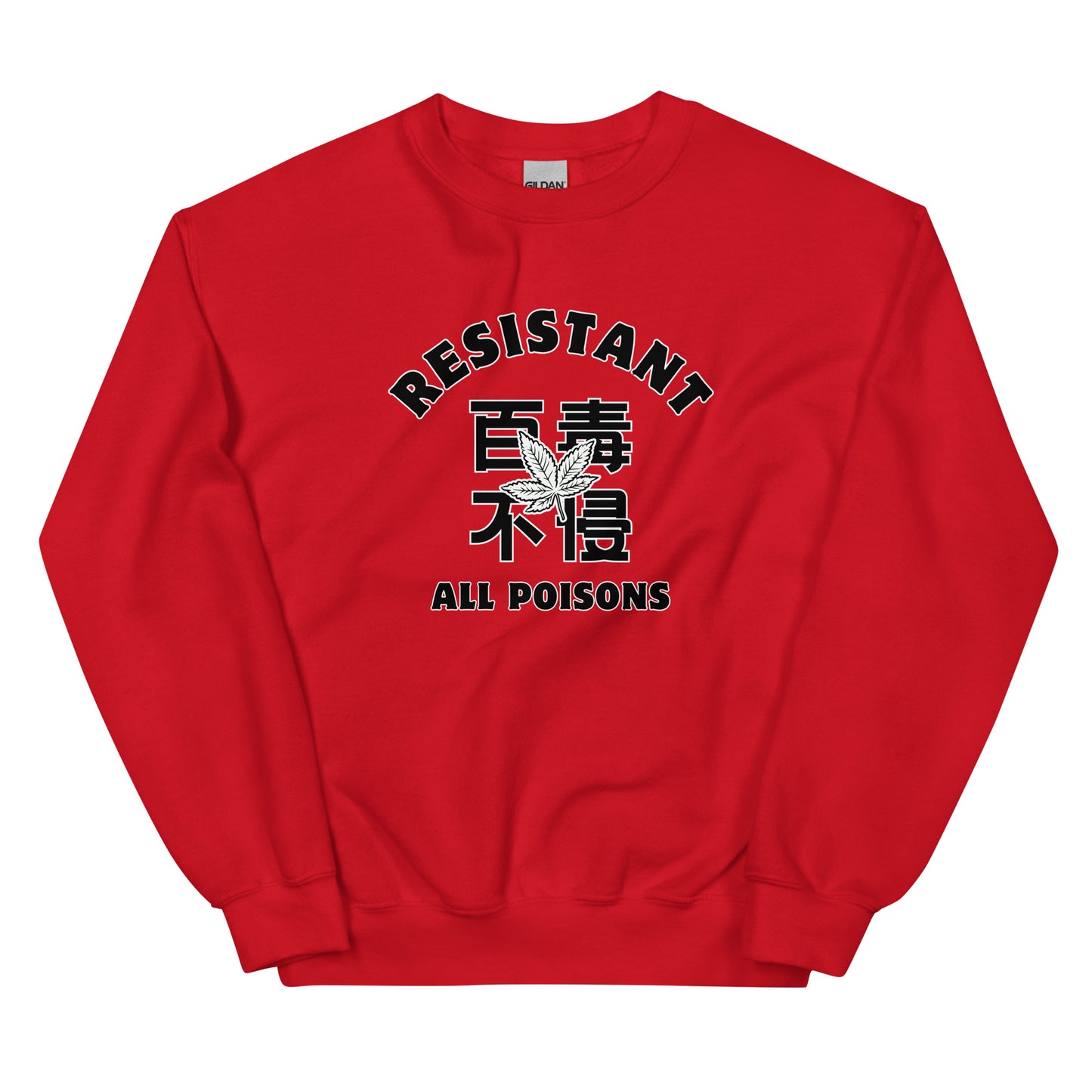 Resistant all poisons Men's crewnecks