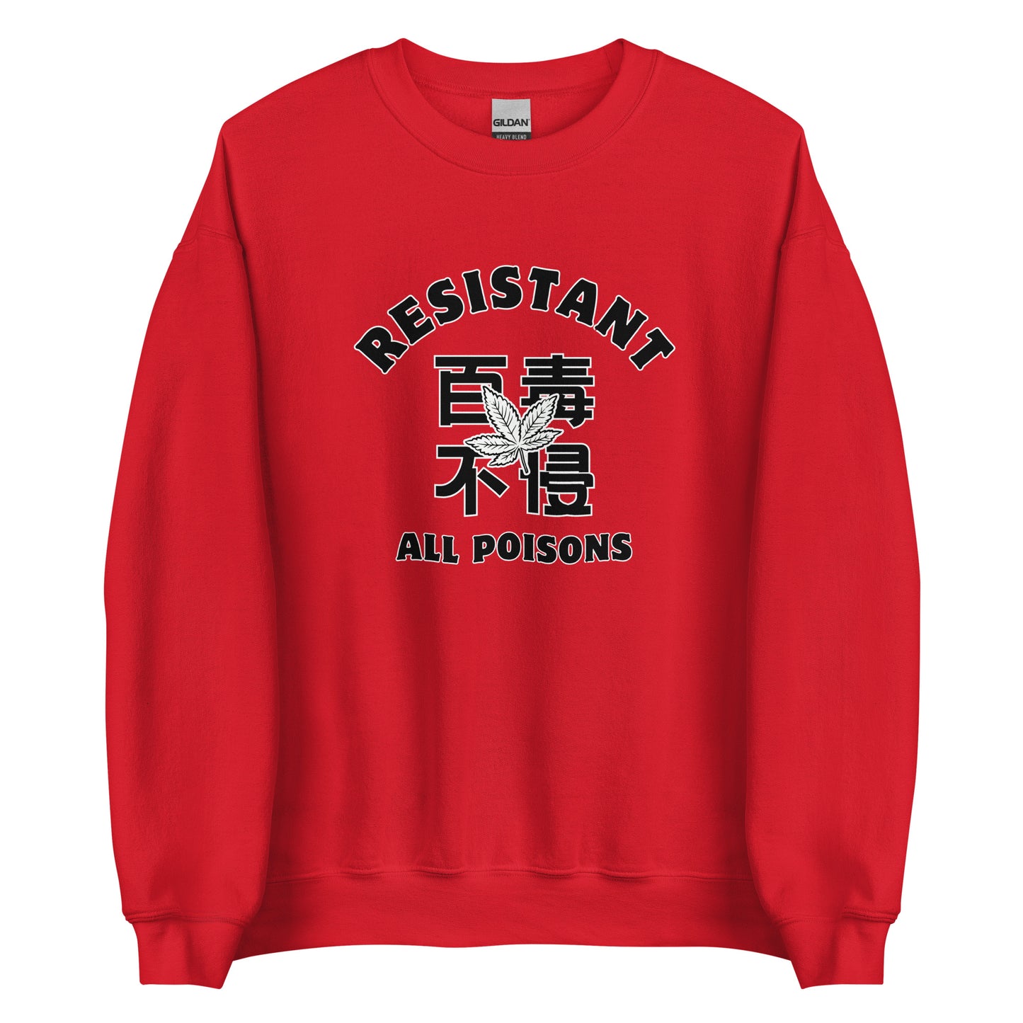 Resistant all poisons Men's crewnecks