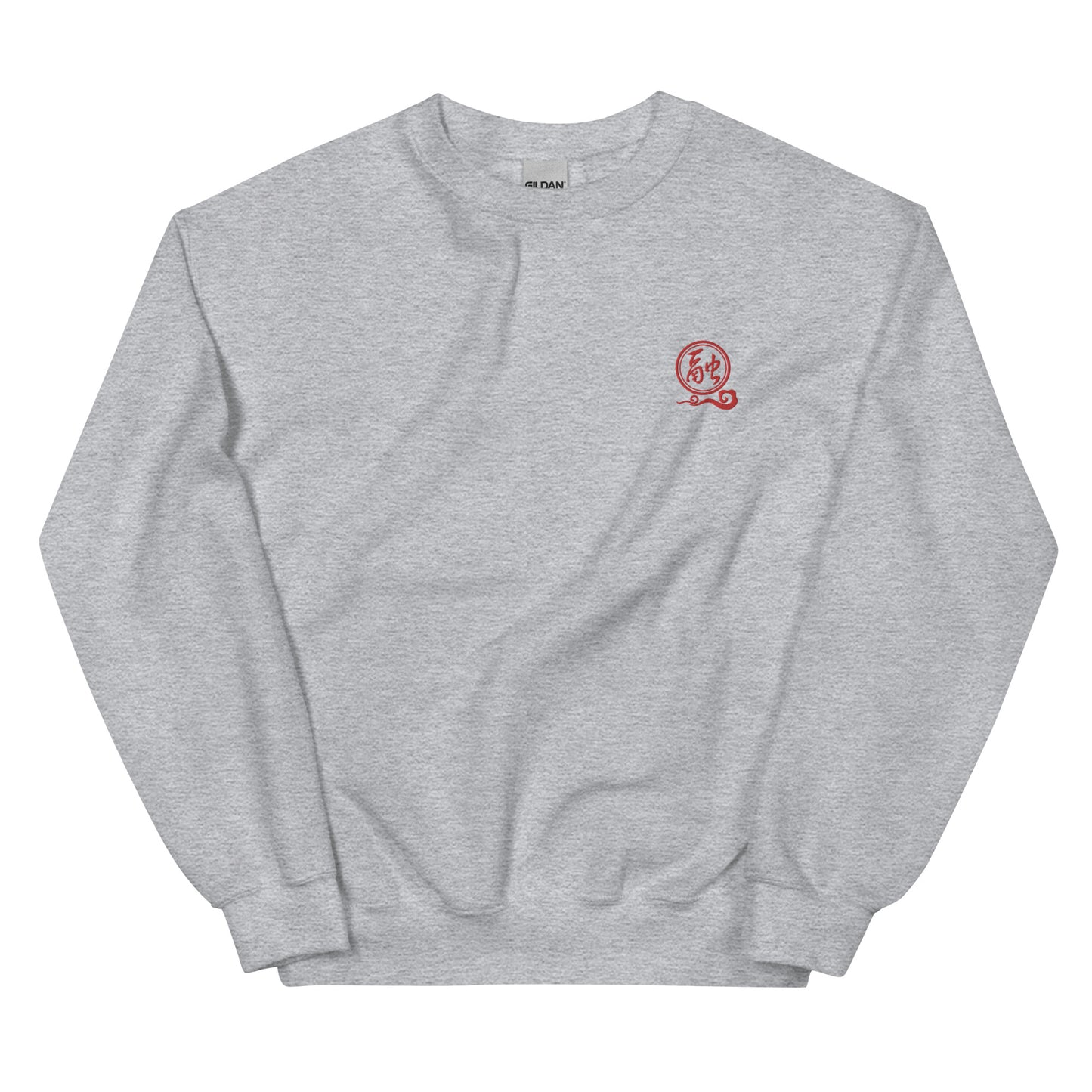 Rong embroidery classic Men's crewnecks