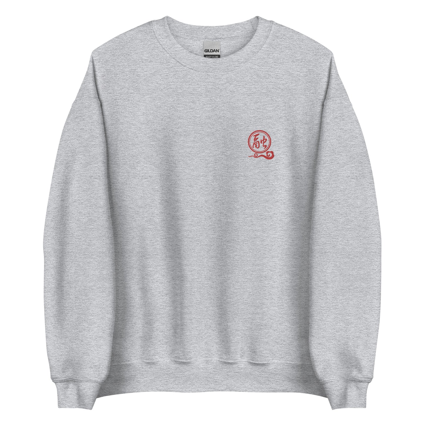 Rong embroidery classic Men's crewnecks