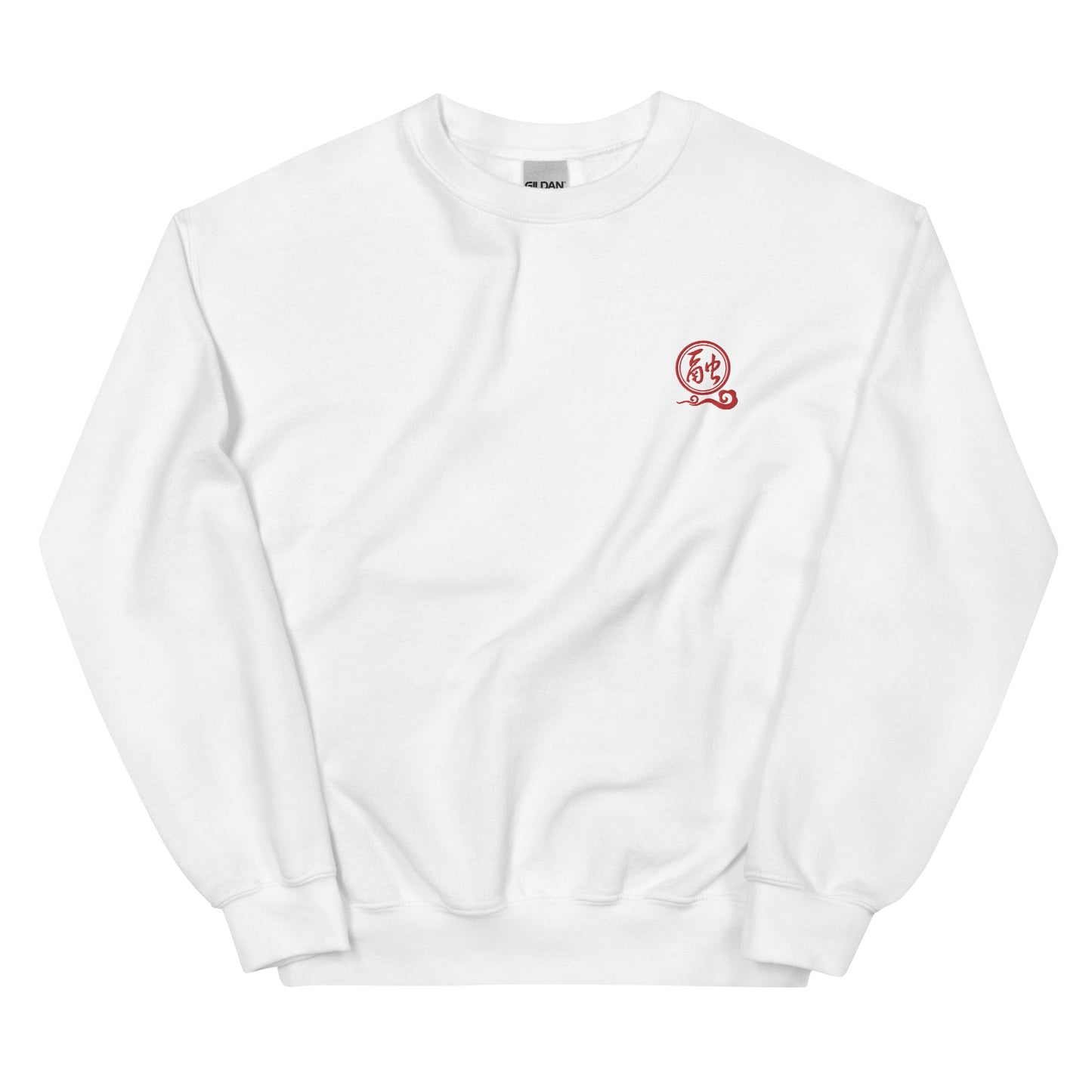 Rong embroidery classic Men's crewnecks