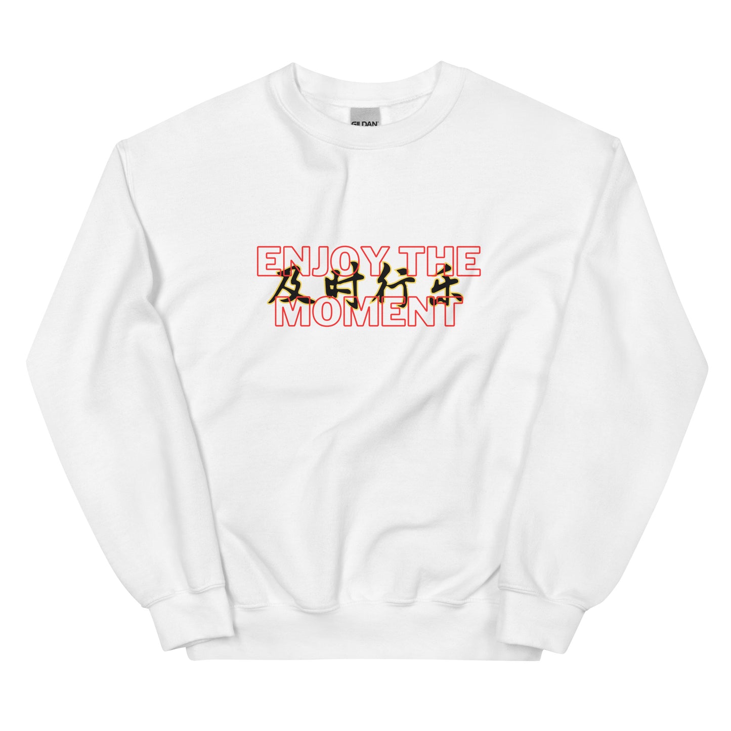 Enjoy the moment Men's crewnecks