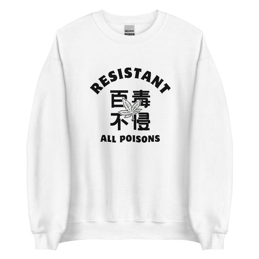 Resistant all poisons Men's crewnecks