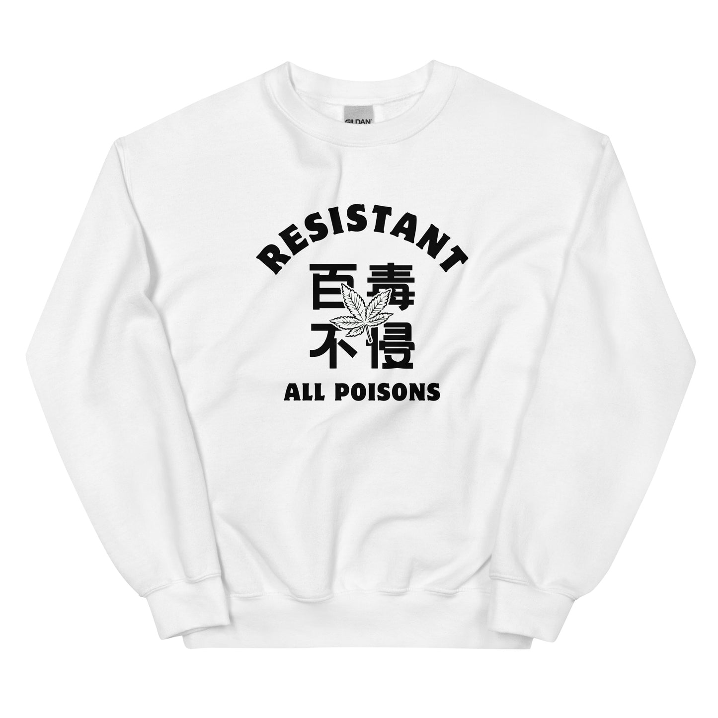 Resistant all poisons Men's crewnecks