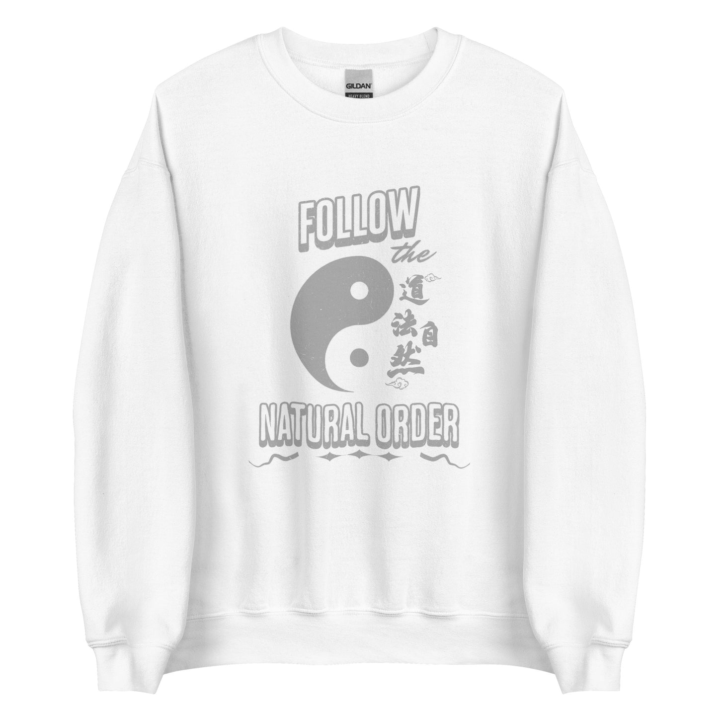 Follow the natural order Men's crewnecks