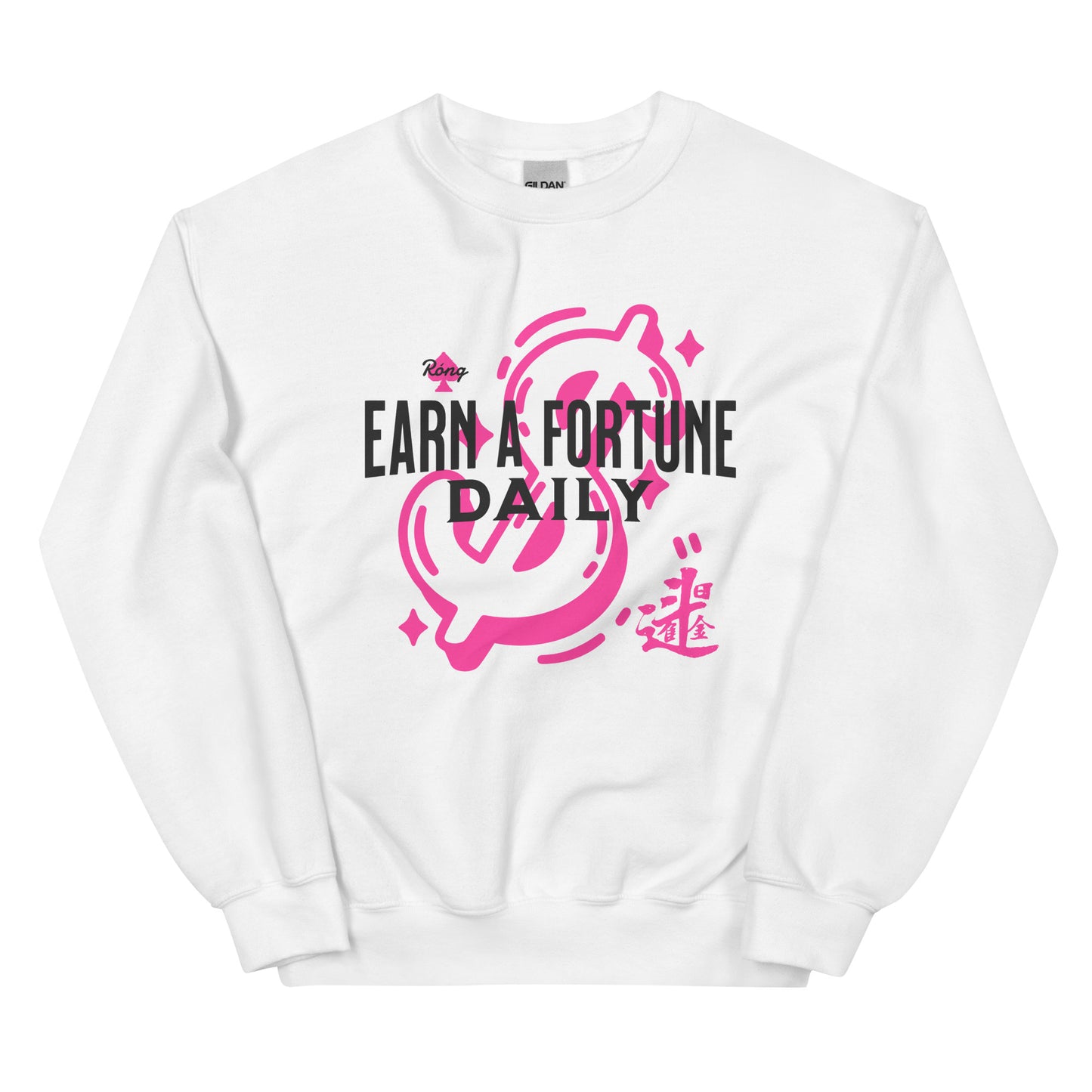 Earn a fortune daily Men's crewnecks