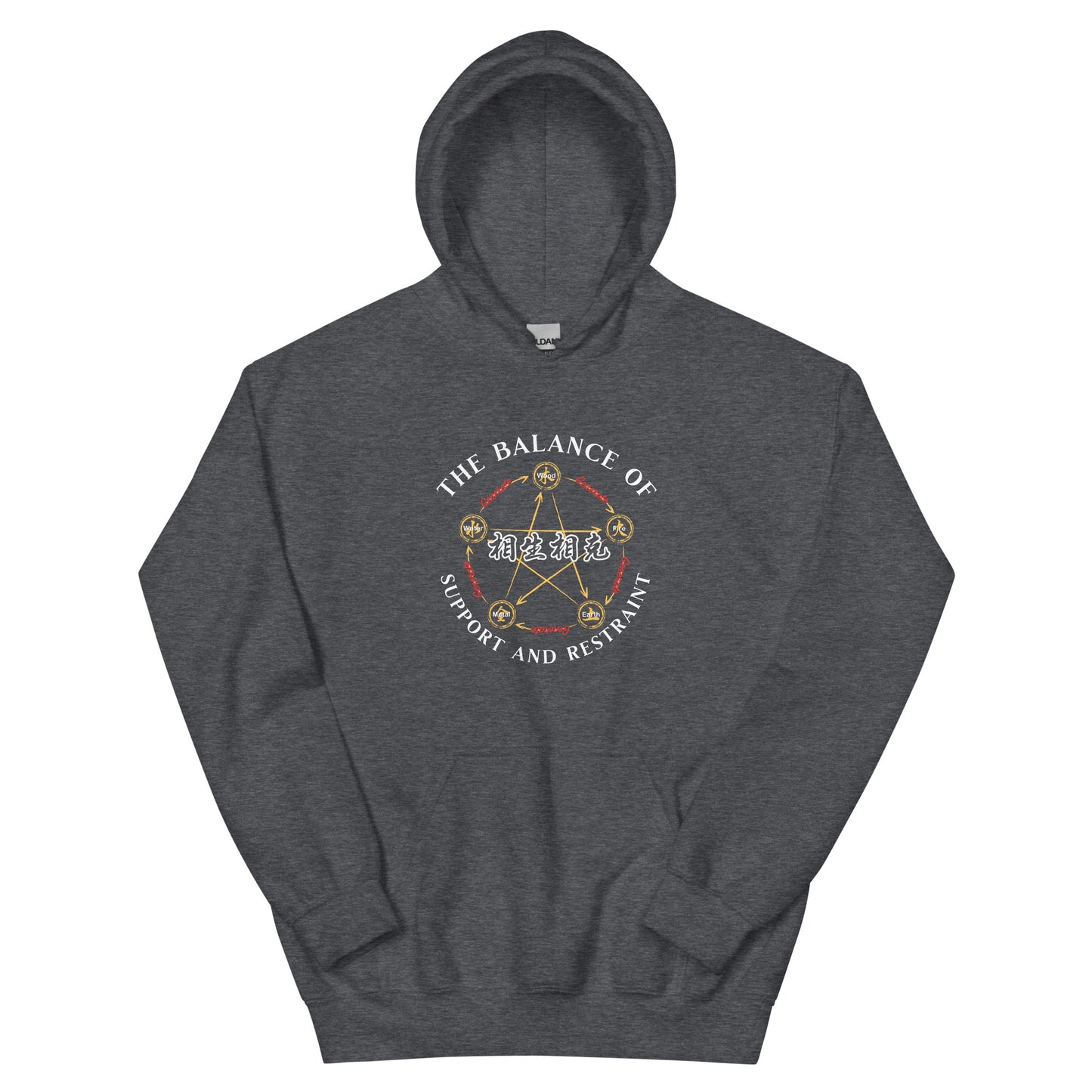 The balance of support and restraint Men's Unisex Hoodie