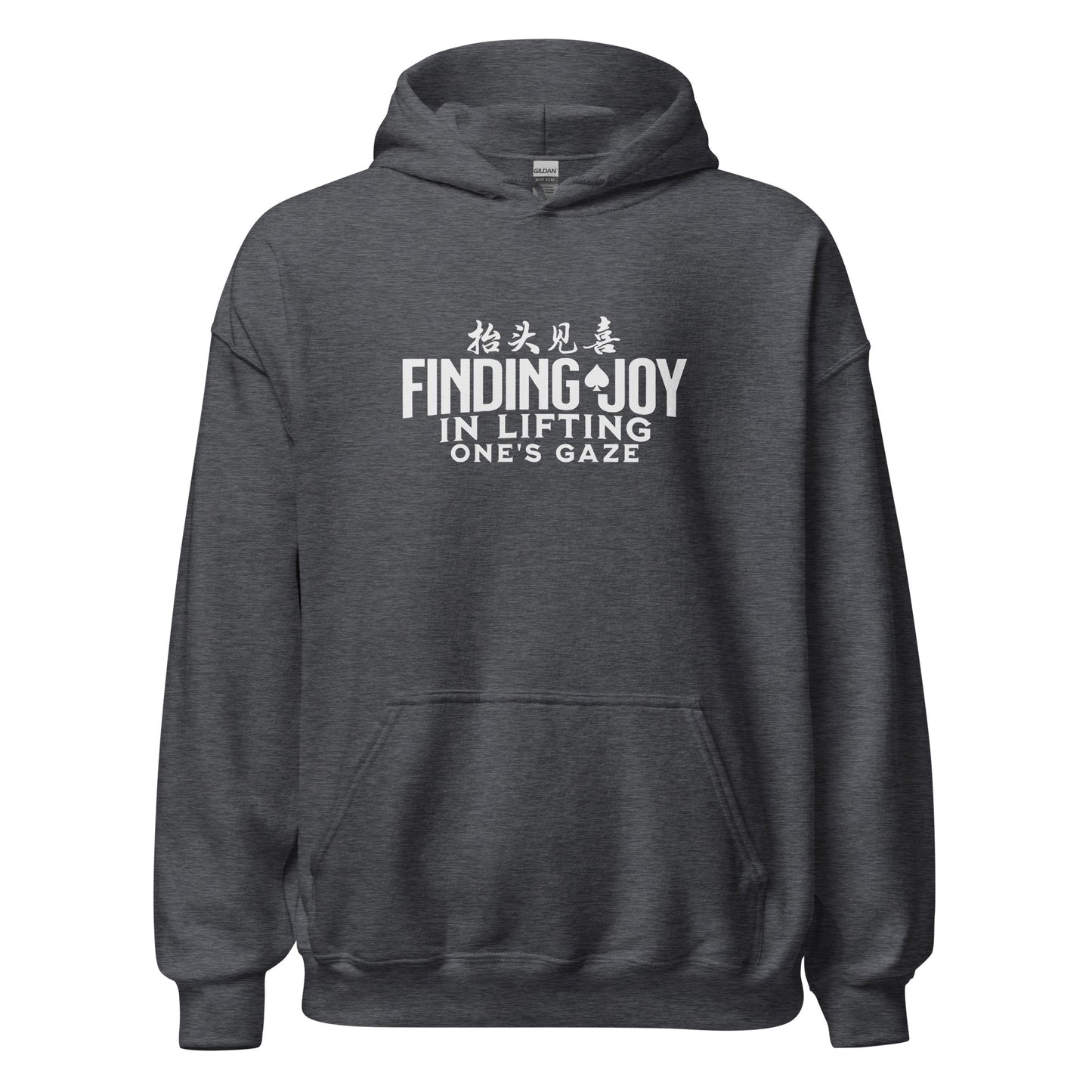 Finding joy in lifting one's gaze Men's Unisex Hoodie