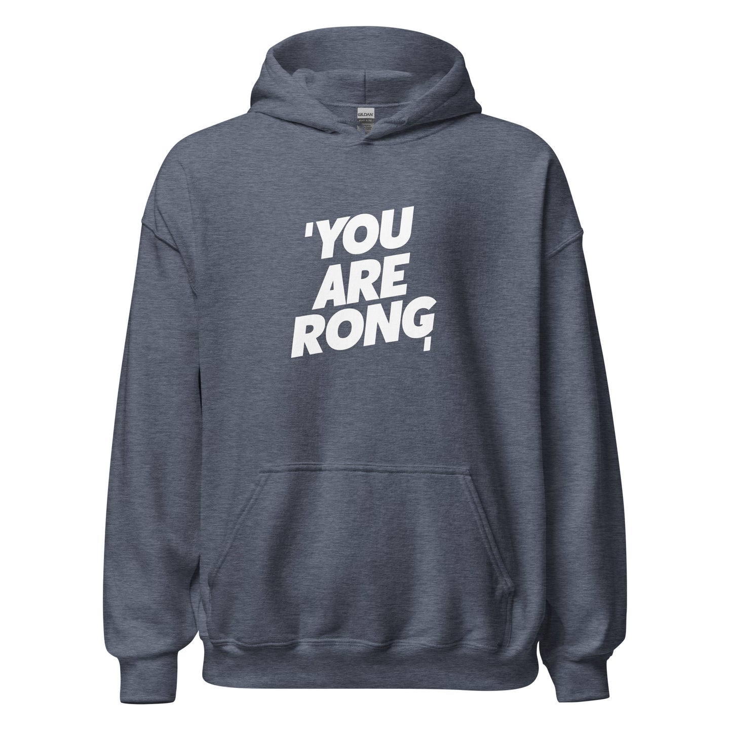 Youarerong classic Men's Hoodie