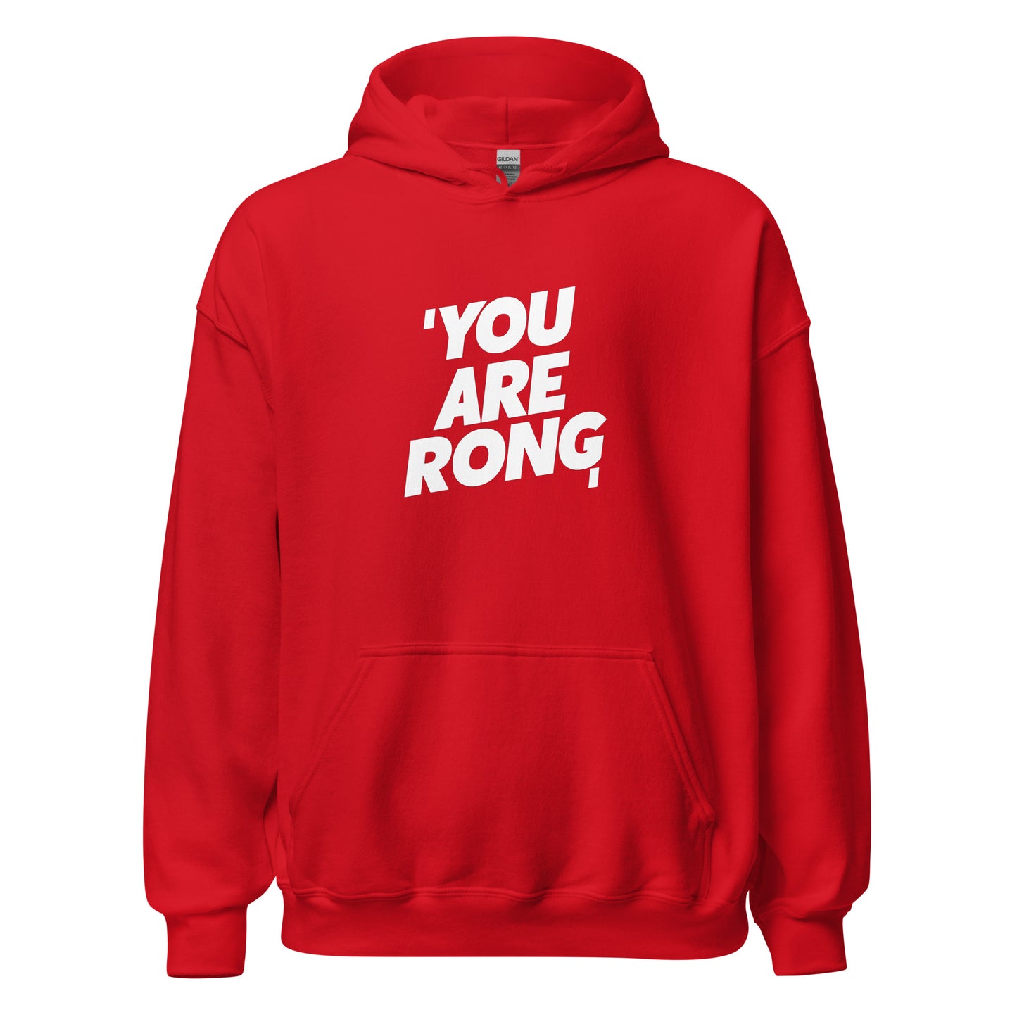 Youarerong classic Men's Hoodie