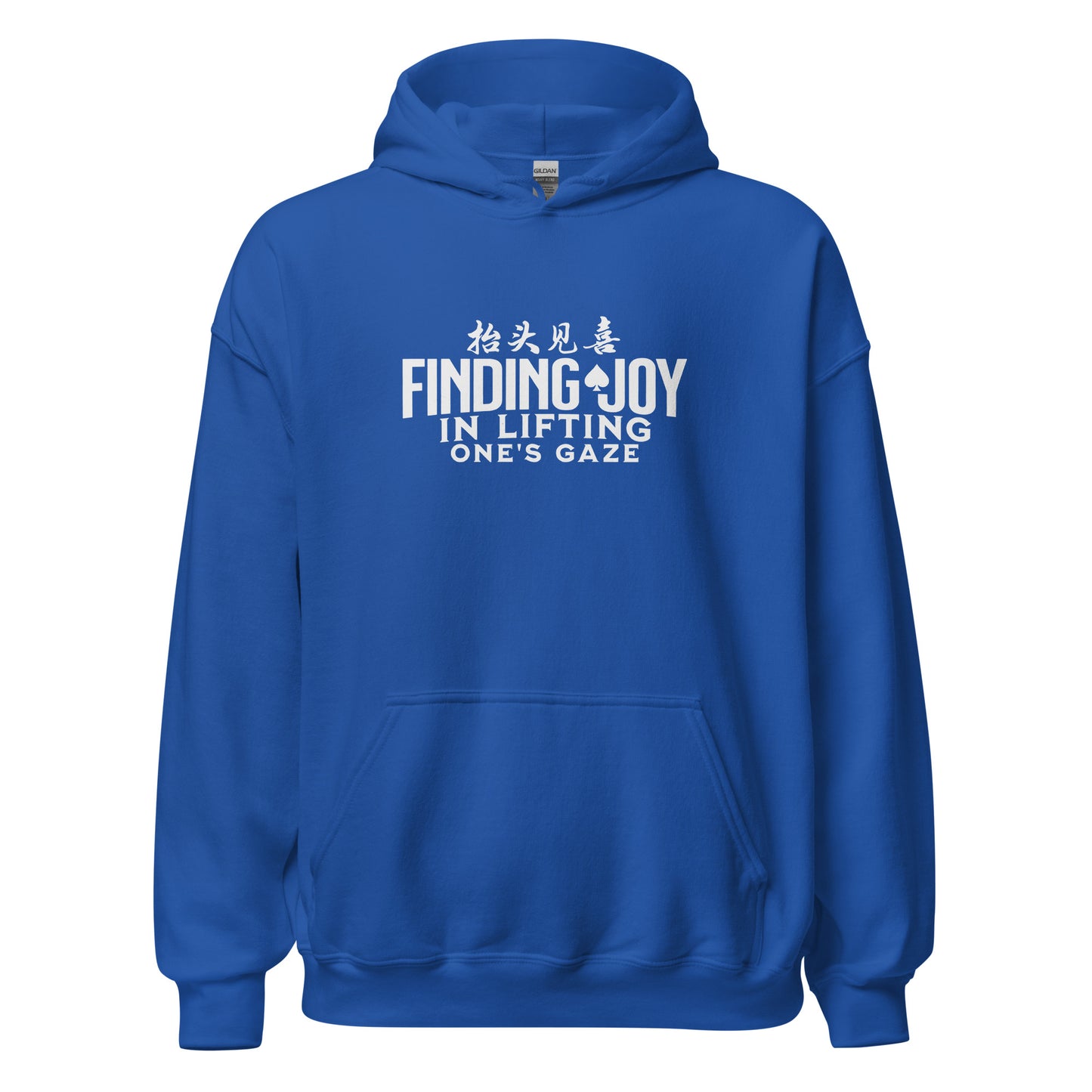 Finding joy in lifting one's gaze Men's Unisex Hoodie