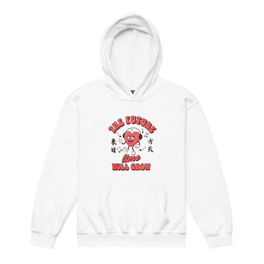 The future time will grow Kids hoodie