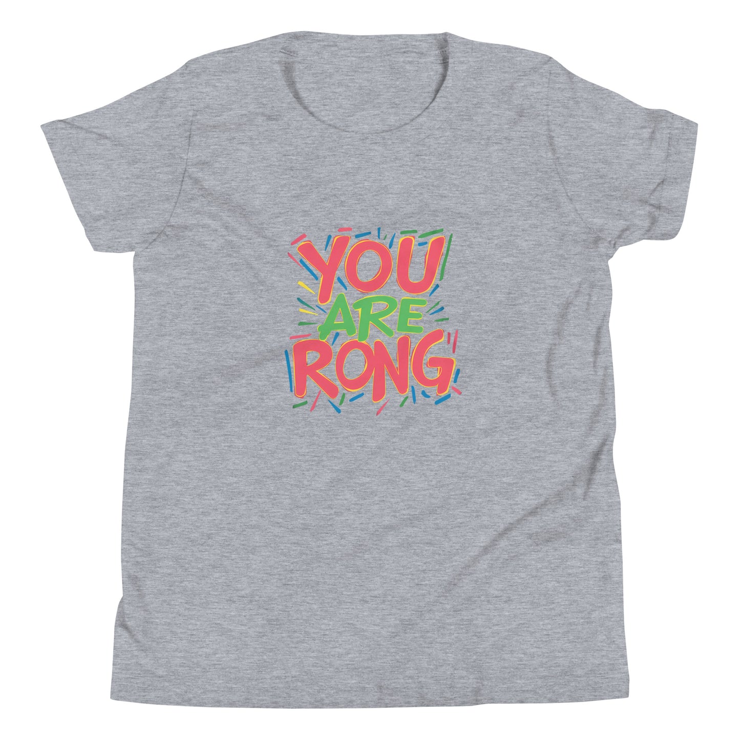 Youarerong Youth Short Sleeve T-Shirt