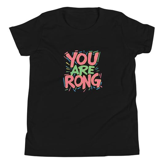 Youarerong Youth Short Sleeve T-Shirt